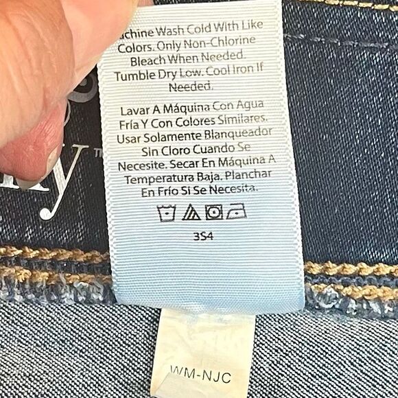 Terra & Sky Blue Jean Jegging 0X 14W - Picture 6 of 7